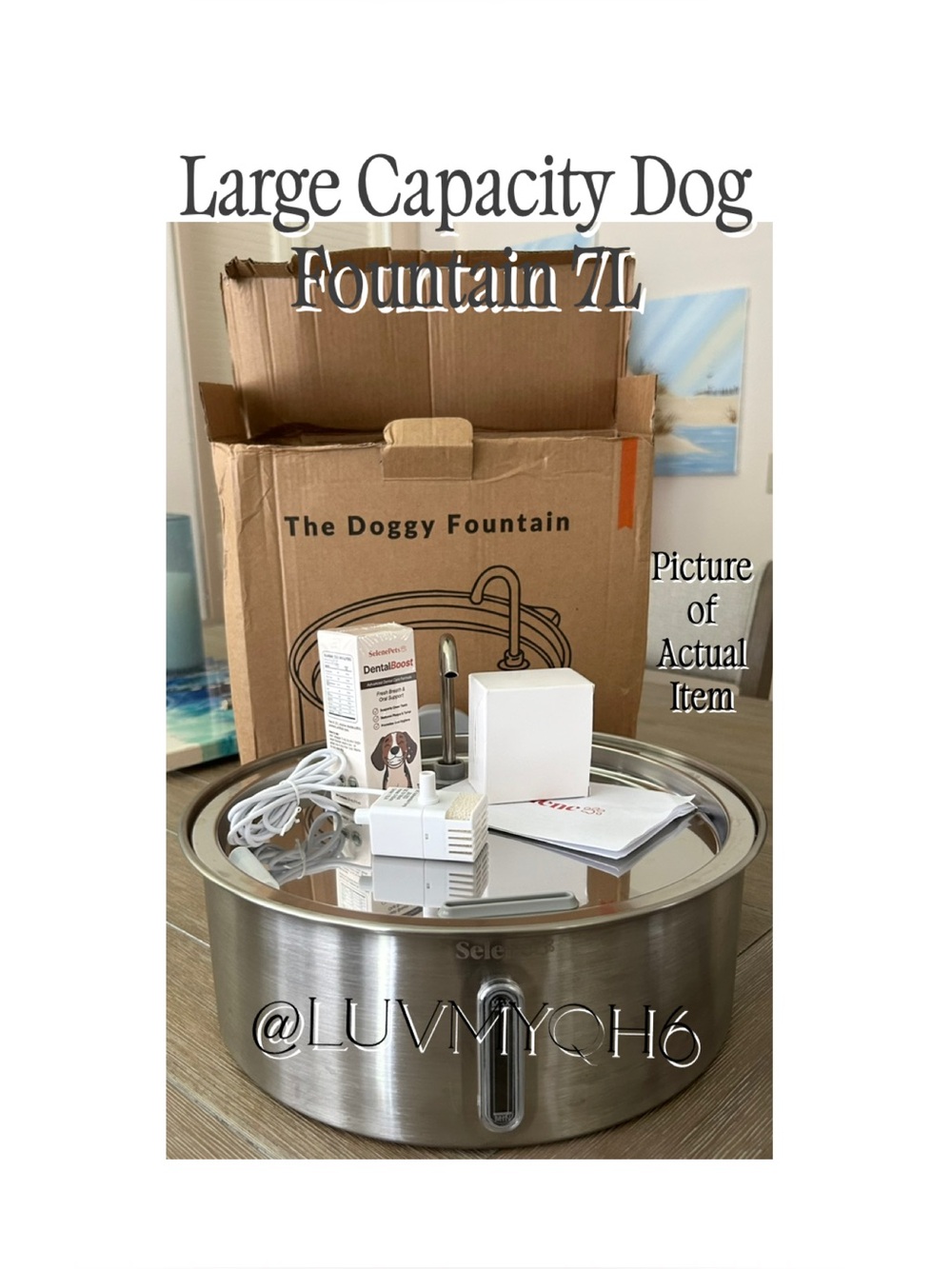 Dog Fountain 7L Large Capacity NEW!